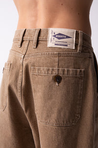 Norfolk brown denim trousers